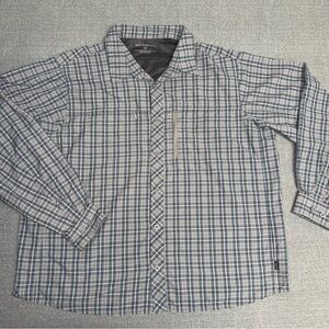 Eddie Bauer Sport Men's Fishing Shirt XL
